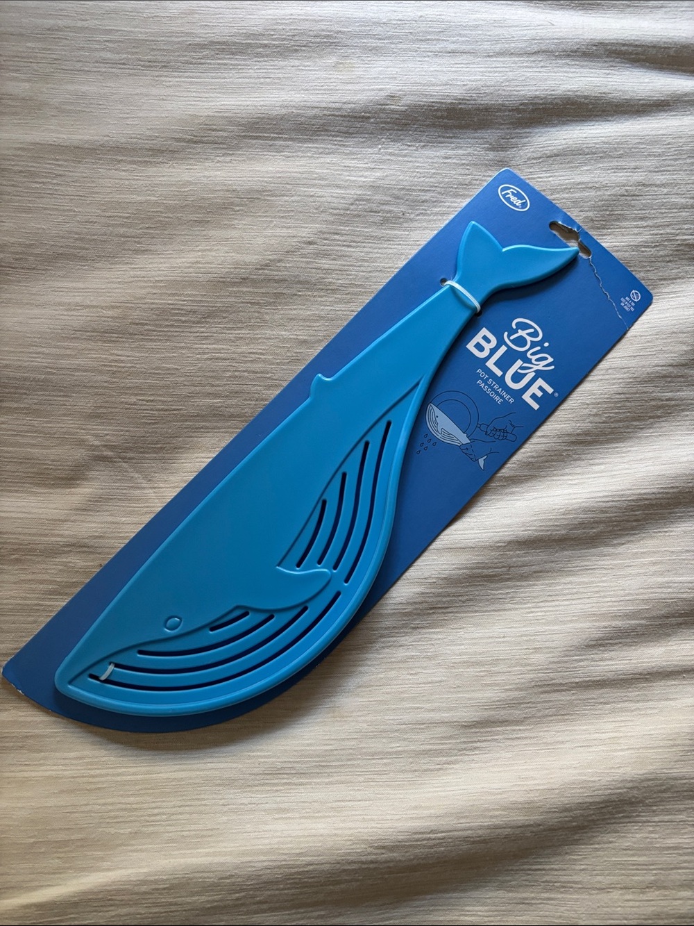 Fred Blue Silicone Pot Strainer